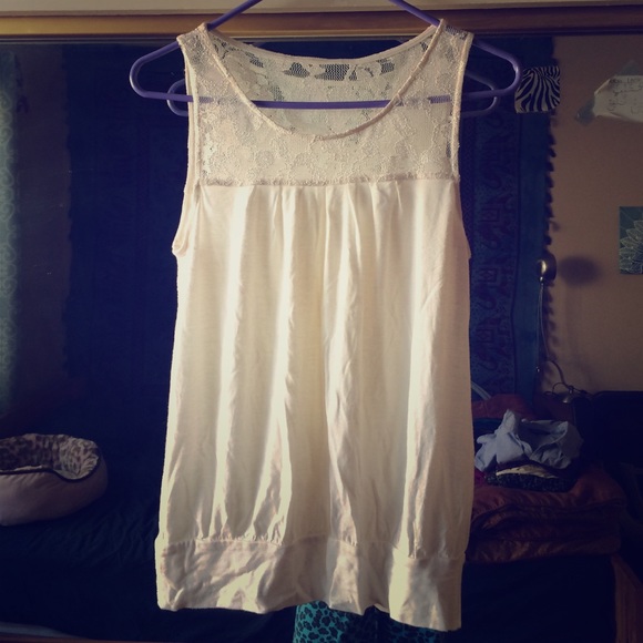 Express lace tank