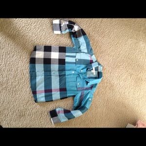 Boy Burberry shirt