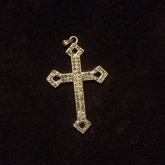 Cross necklace charm