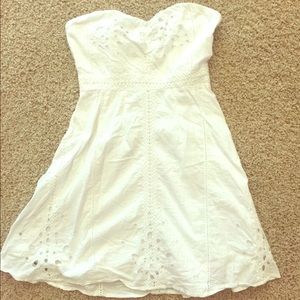 Urban Outfitters White Floral Dress