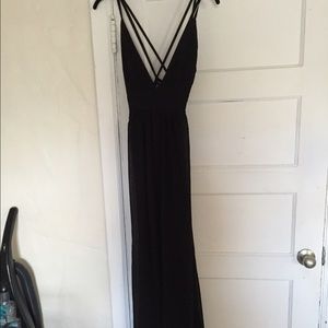 Forever21 Strappy Black Dress