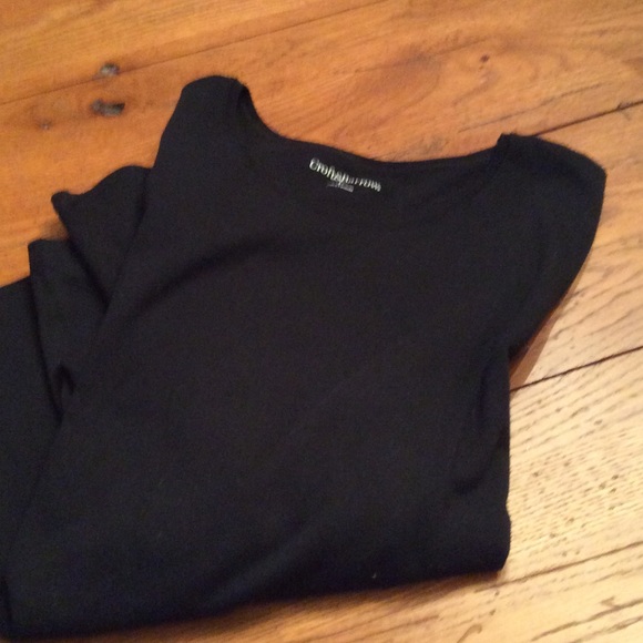 Black long sleeve T