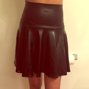 Black skirt