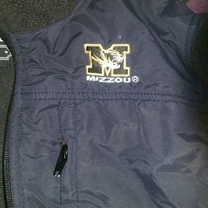 Mizzou tigars fleece jacket