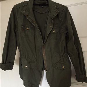 New look green utility jacket