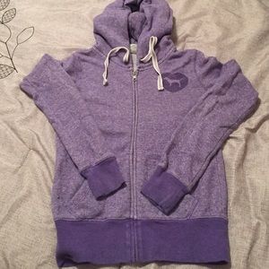 Purple VS pink zip hoodie size small