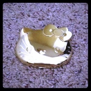 Hello Kitty Gold color mirror