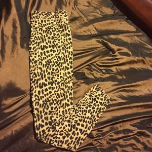 PINK VS - leopard leggings -small- offers!!