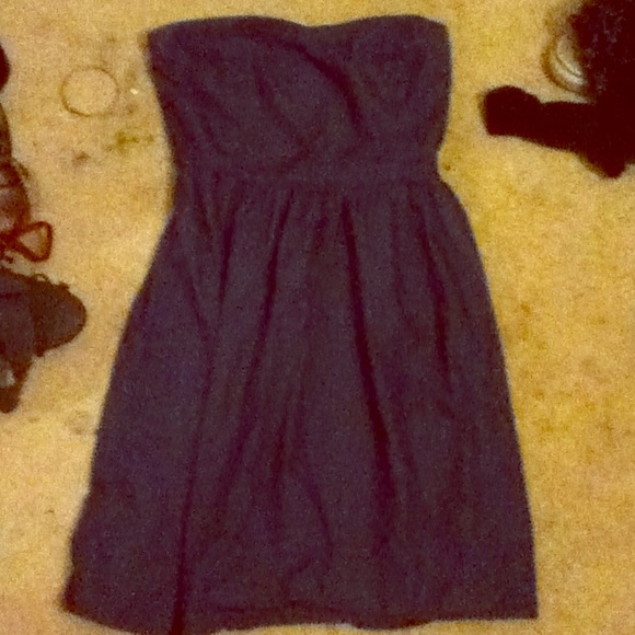 Jean simple dress.