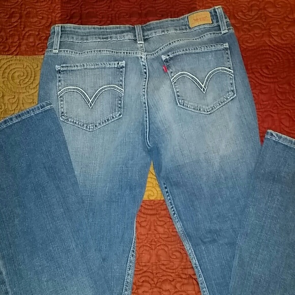 Levis Super low 518 boot cut jeans