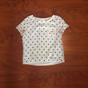 Adorable Hollister Polka Dot Top