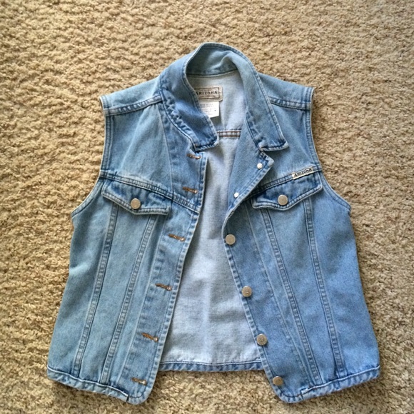 Vintage 80's Denim Vest