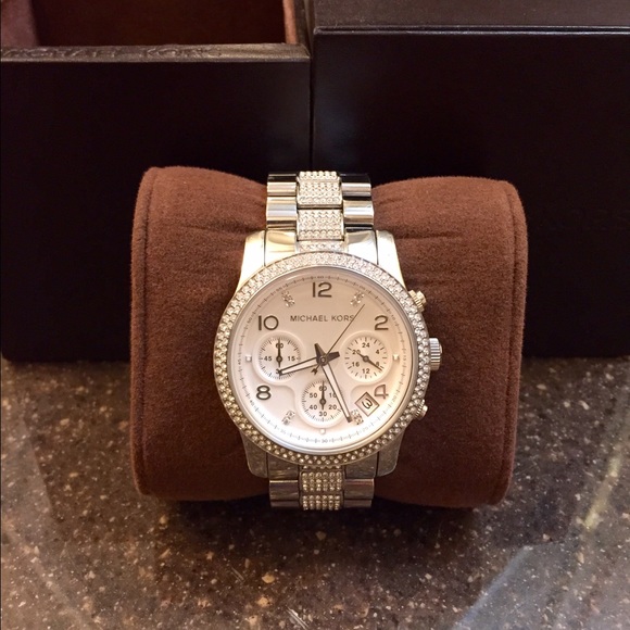 Michael Kors silver watch