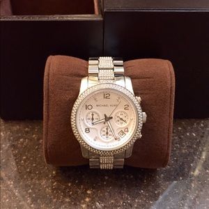 Michael Kors silver watch