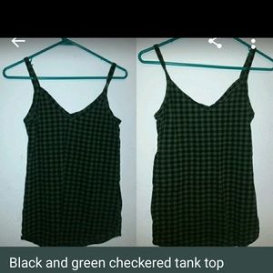 Plaid tank