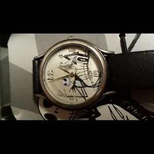 Leather nightmare before christmas watch