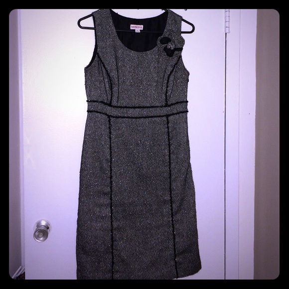 Black and white dress