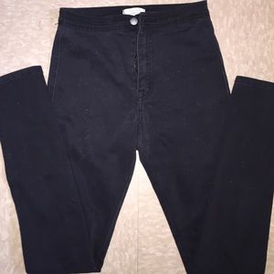 Black high waisted pants