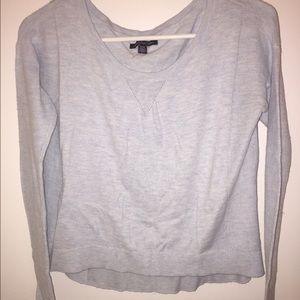 American Eagle light blue thin sweater