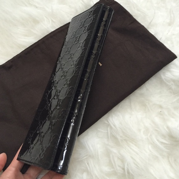 Authentic Gucci Broadway Shine Guccissima Clutch - Picture 2 of 4