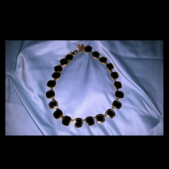 Black and Beige Necklace