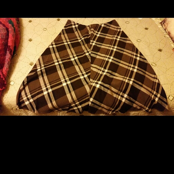 Plaid Skirt