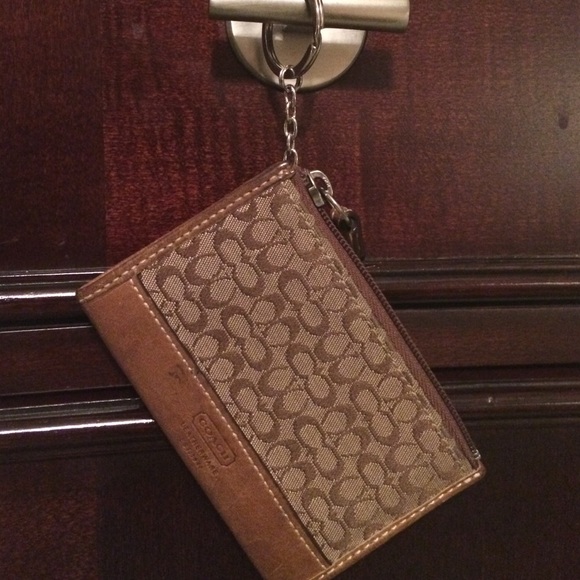 Coach Clutches & Wallets - Keychain/ ID holder