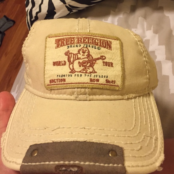 True religion baseball hat.