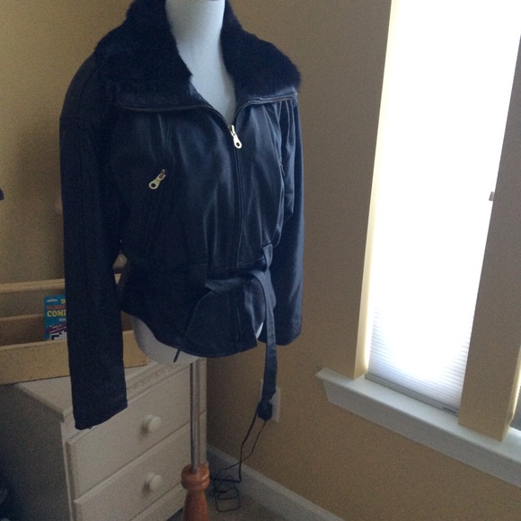 Leather jacket vintage - Picture 4 of 12