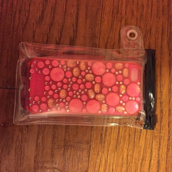 PINK sparkly iPhone 5/5s case
