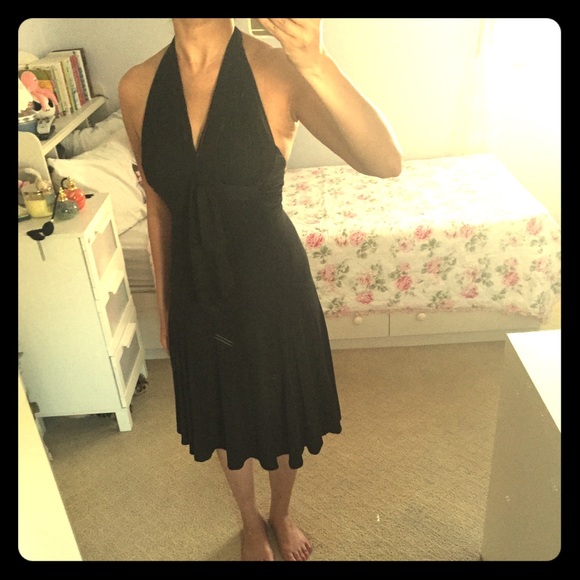 BCBG halter dress