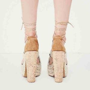 Free People High Society Heel BRAND NEW NWT Free people high society heels