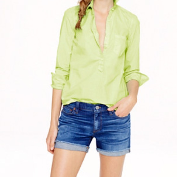 J. Crew Tops - 🌴☀️HOSTPICK🌴☀️ JCrew Popover Shirt....