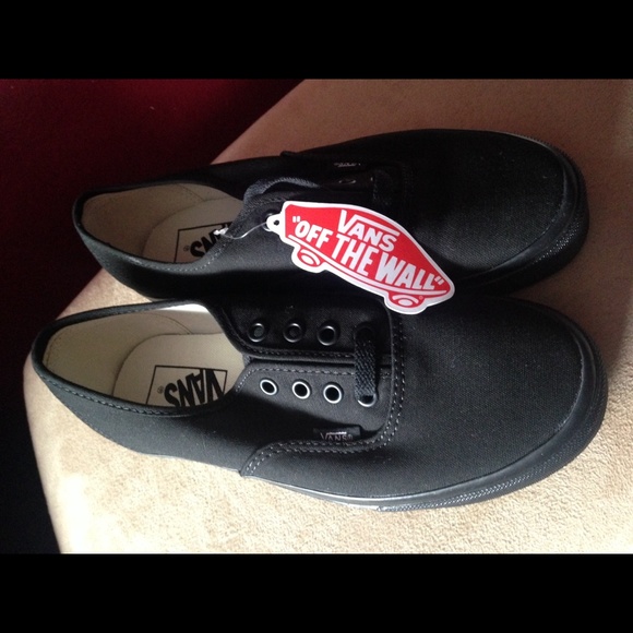 Vans Shoes - All black vans