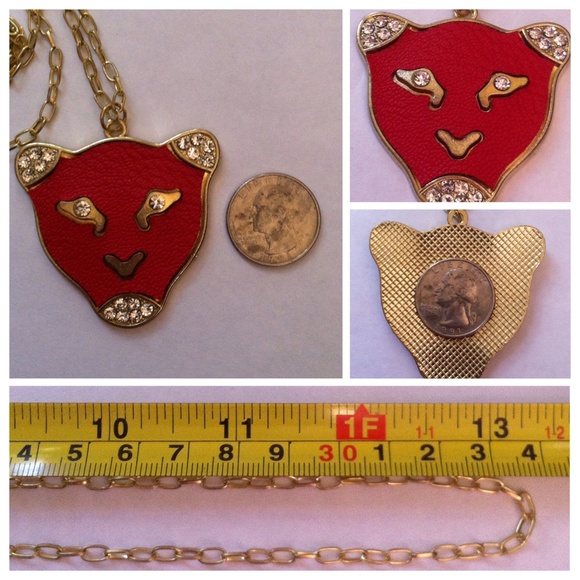 Jaguar long necklace - Picture 3 of 4