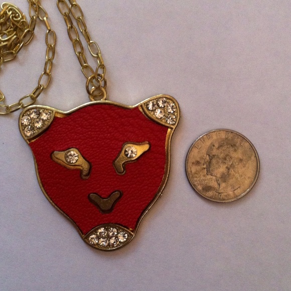 Jaguar long necklace - Picture 4 of 4