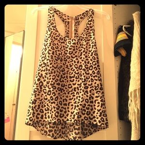 Forever 21 leopard print tank