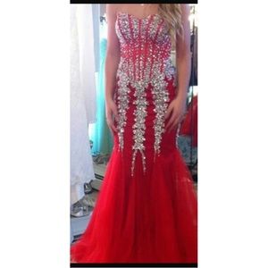 Red Jovani Prom Dress
