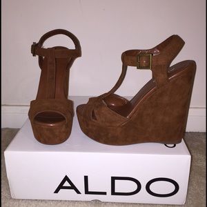 ALDO Suede Wedges