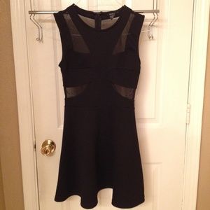NWOT F21 Black Skater Dress