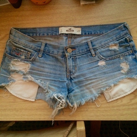 Hollister denim shorts