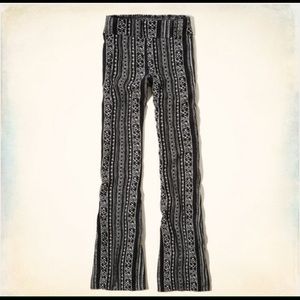 Printed flare pant