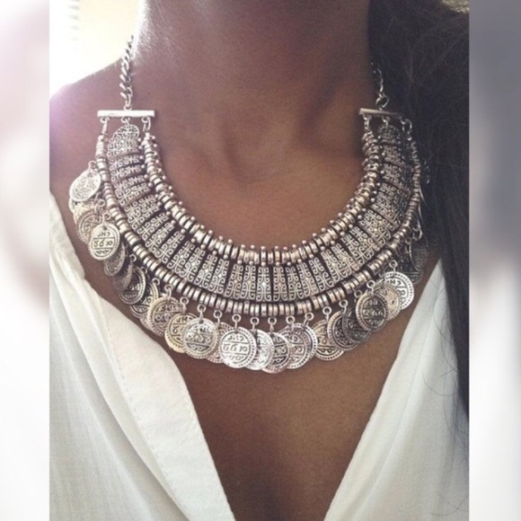 Free People Jewelry - 🆕 Gypsy Coin Necklace
