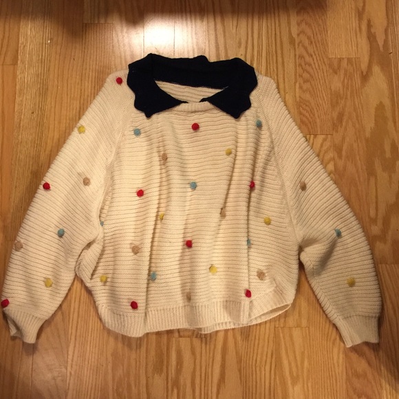 Polka Dot colored sweater