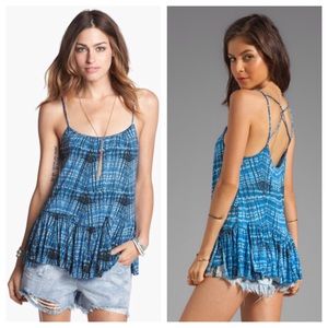 NWT Free People Sierra Cross-Back Cami Top
