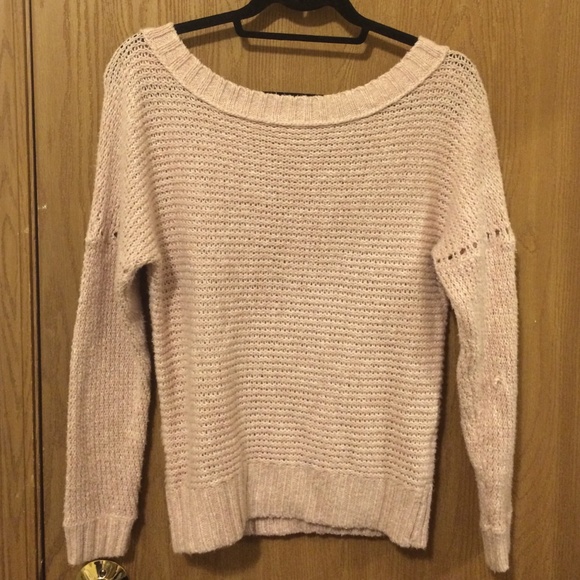 Aerie knit sweater blush size M
