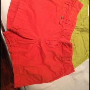Loft chino shorts - 4" inseam.