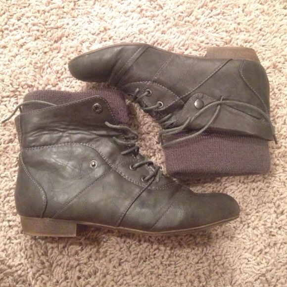 🆕🌟Hipster grey/brown ankle boots/booties