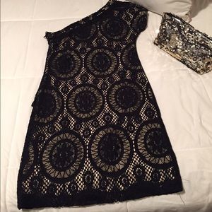 Collective concepts gorgeous black cocktail dress
