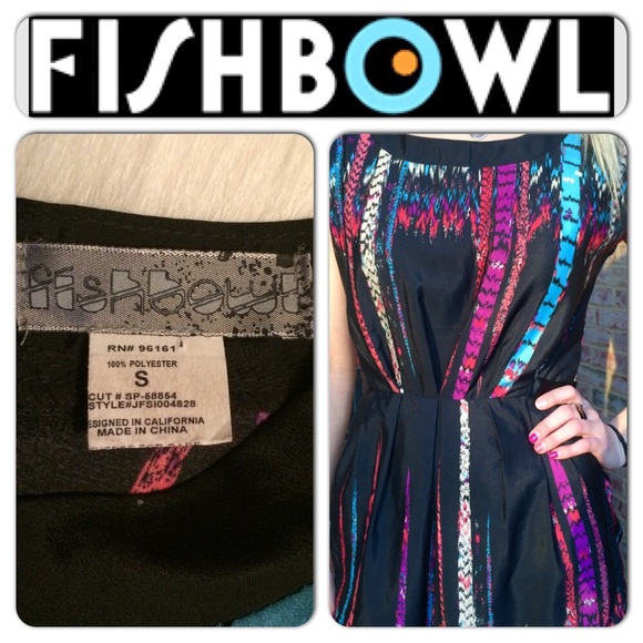 🚫BUNDLED🚫Fishbowl Multi-Color Dress SMALL - Picture 3 of 4